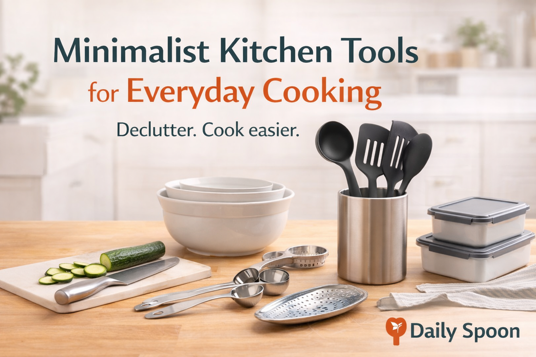Minimalist Kitchen Tools That Keep Your Counter Clutter-Free