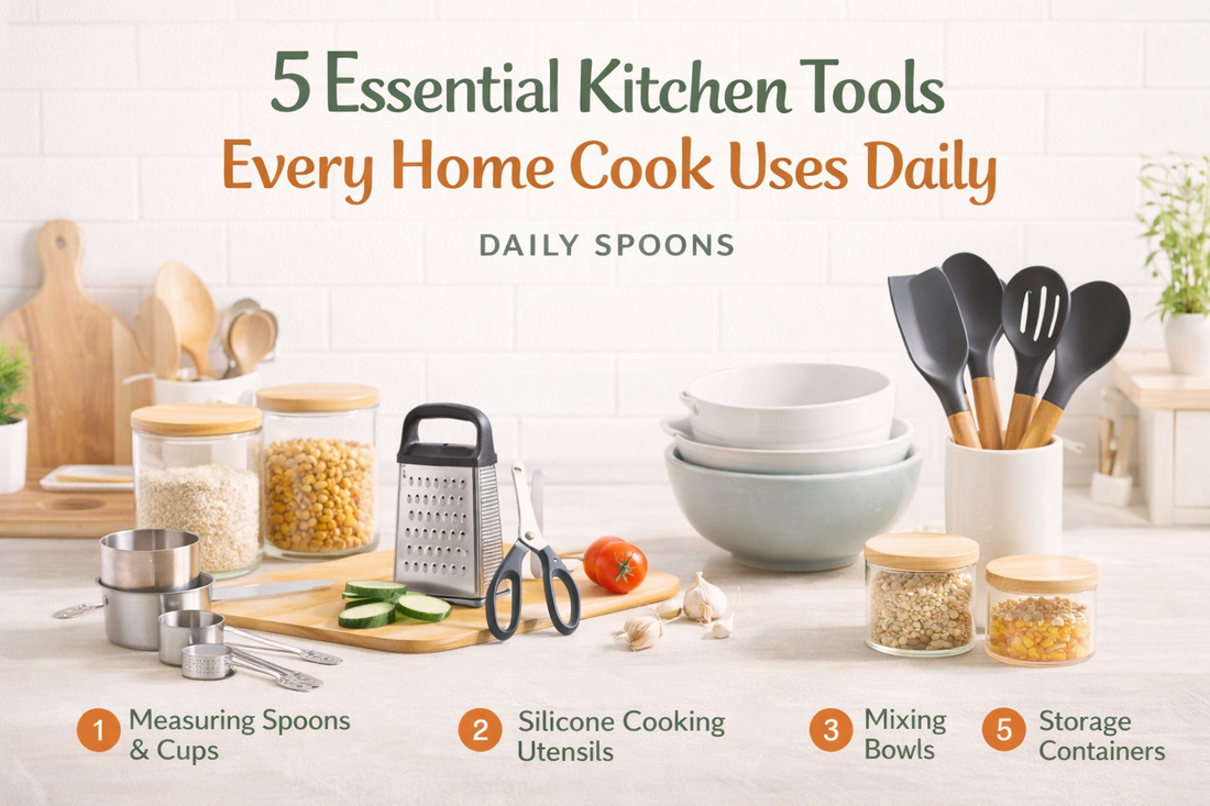 5 Essential Kitchen Tools Every Home Cook Uses Daily