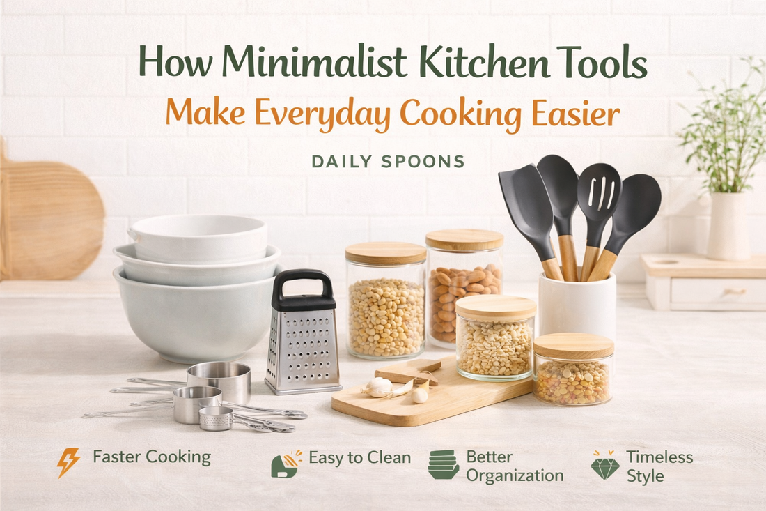 How Minimalist Kitchen Tools Make Everyday Cooking Easier