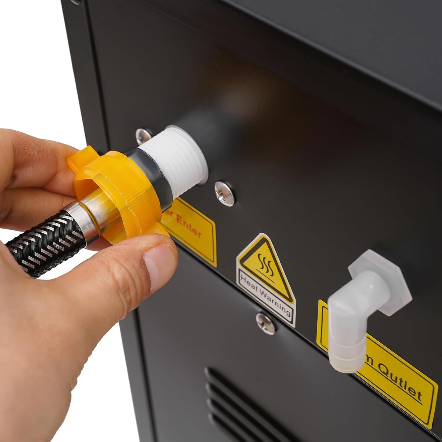 Step-Heating Commercial Hot Water Dispenser, 10L/2.64Gal Hot Water Boiler Dispenser Electric Water Pot Boiler Commercial Boiling Water Machine for Tea Coffee Shop Dessert Shop Hotel - 25L/H 2500W