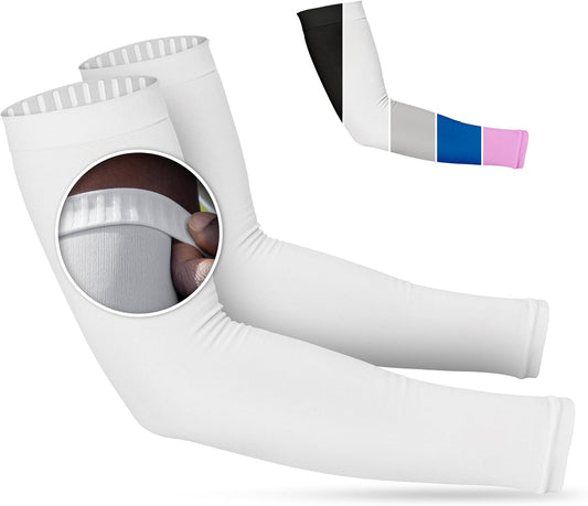 SportsTrail Cooling Arm Sleeves for Men & Women – Breathable, UV Sun Protection, Sports Arm Sleeves for Women, Men & Youth